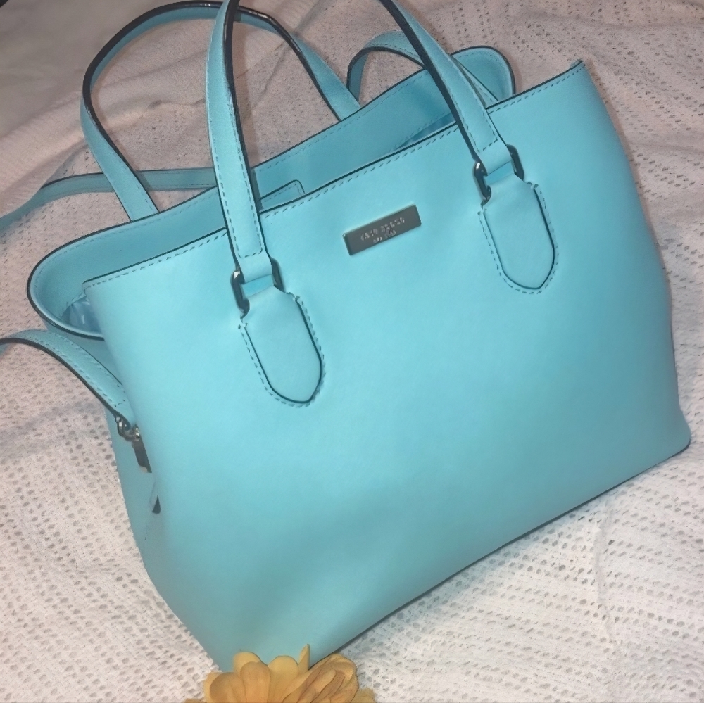 SOLD - Kate Spade Light Blue Handbag